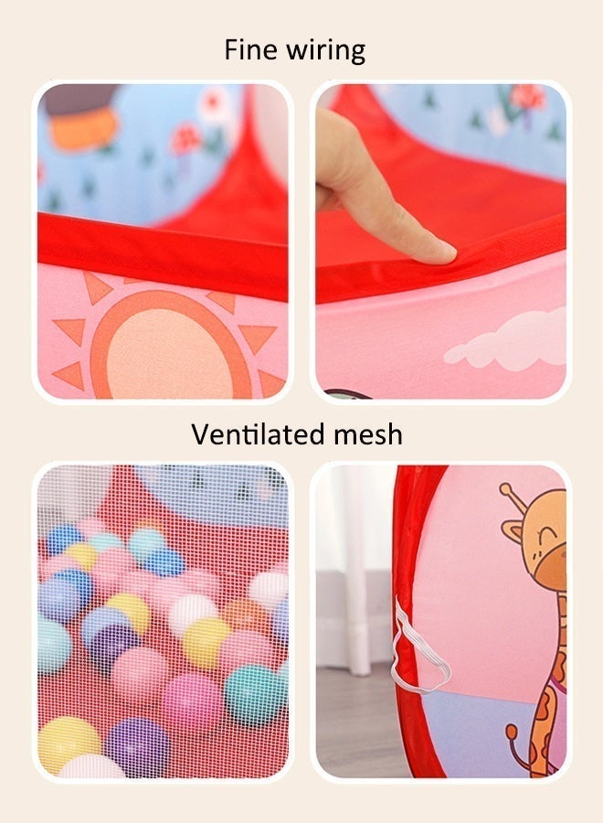 aoduoyaya Children's ball pool playhouse Foldable ball pool tents Outdoor children's tent pool Indoor and outdoor tent game house（Excluding ball） - Image 3